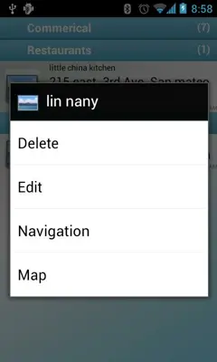 Address Book android App screenshot 6